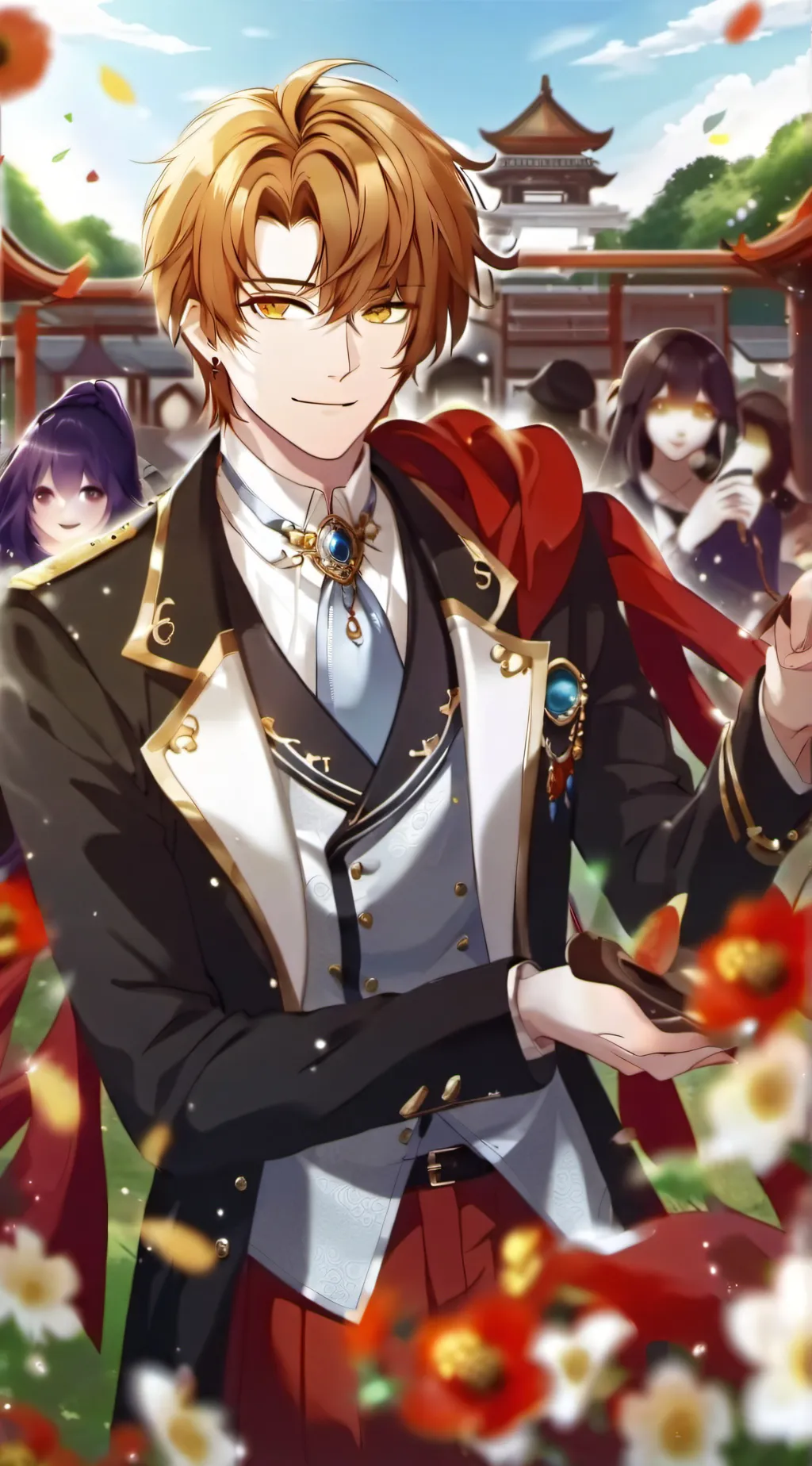 ai character: Best friend  background