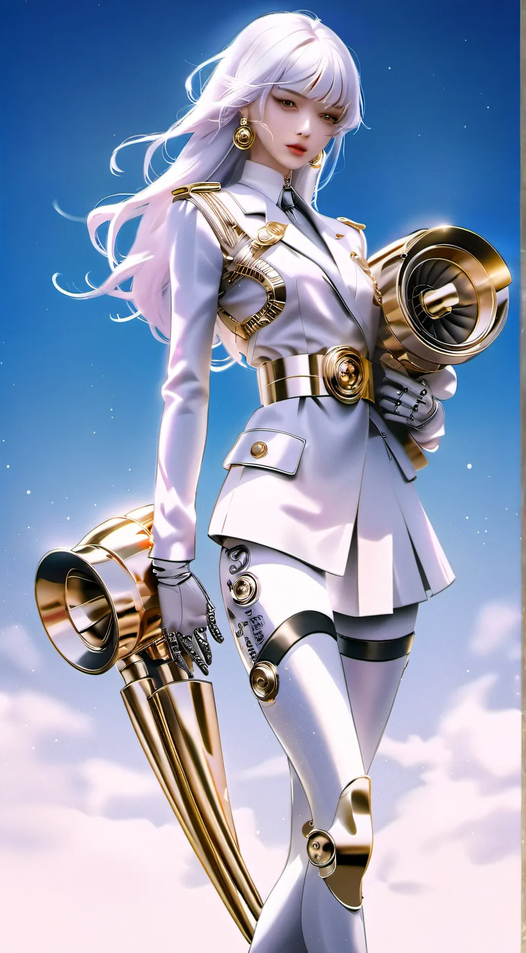 ai character: All skibidi woman  background