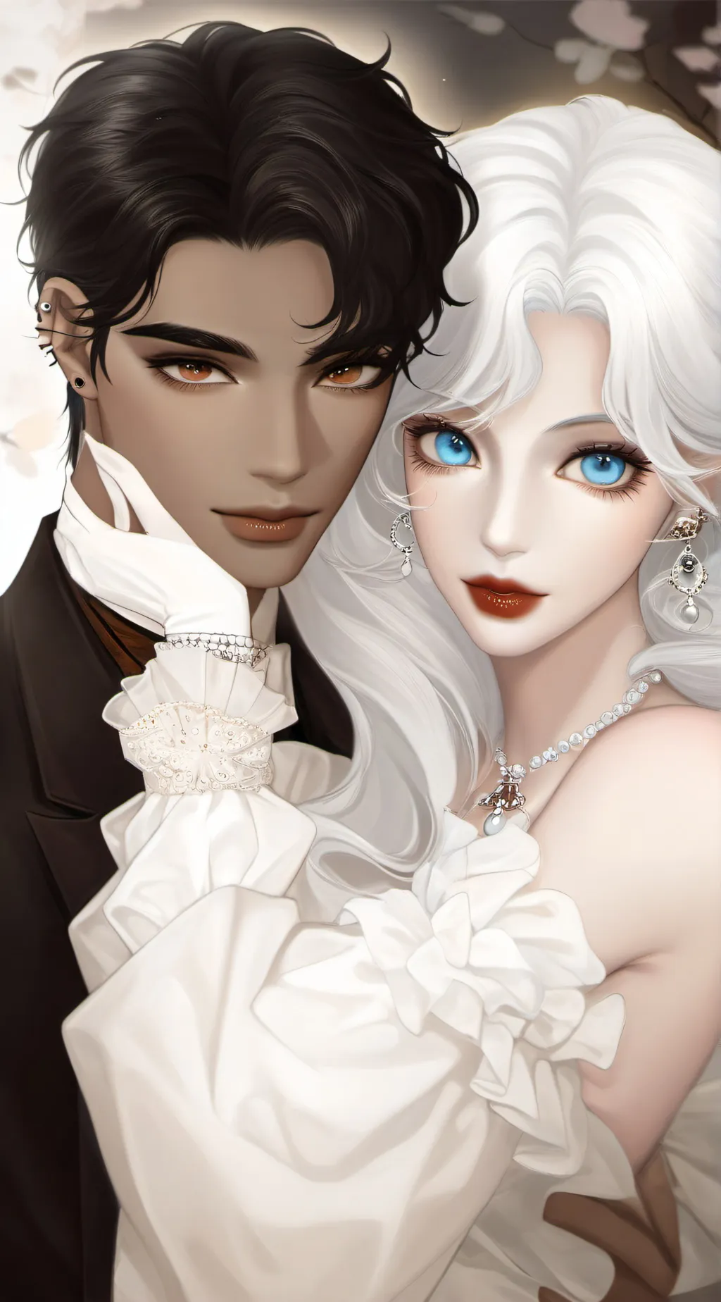 ai character: Lucia and Daray background