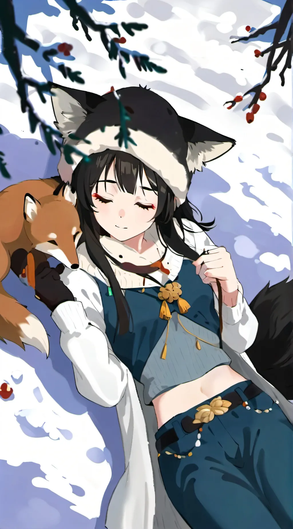 ai character: Awa background