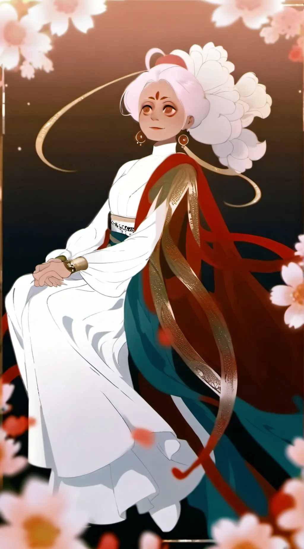 ai character: Woman of God background