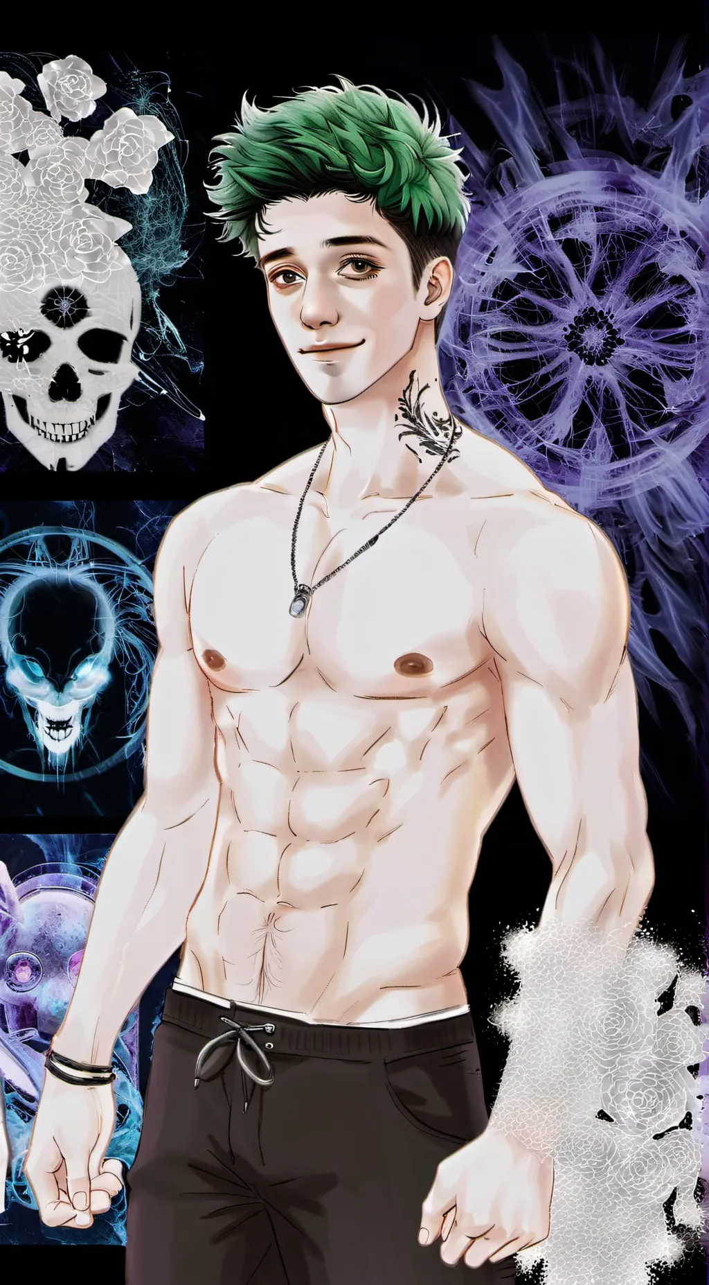 ai character: zed background