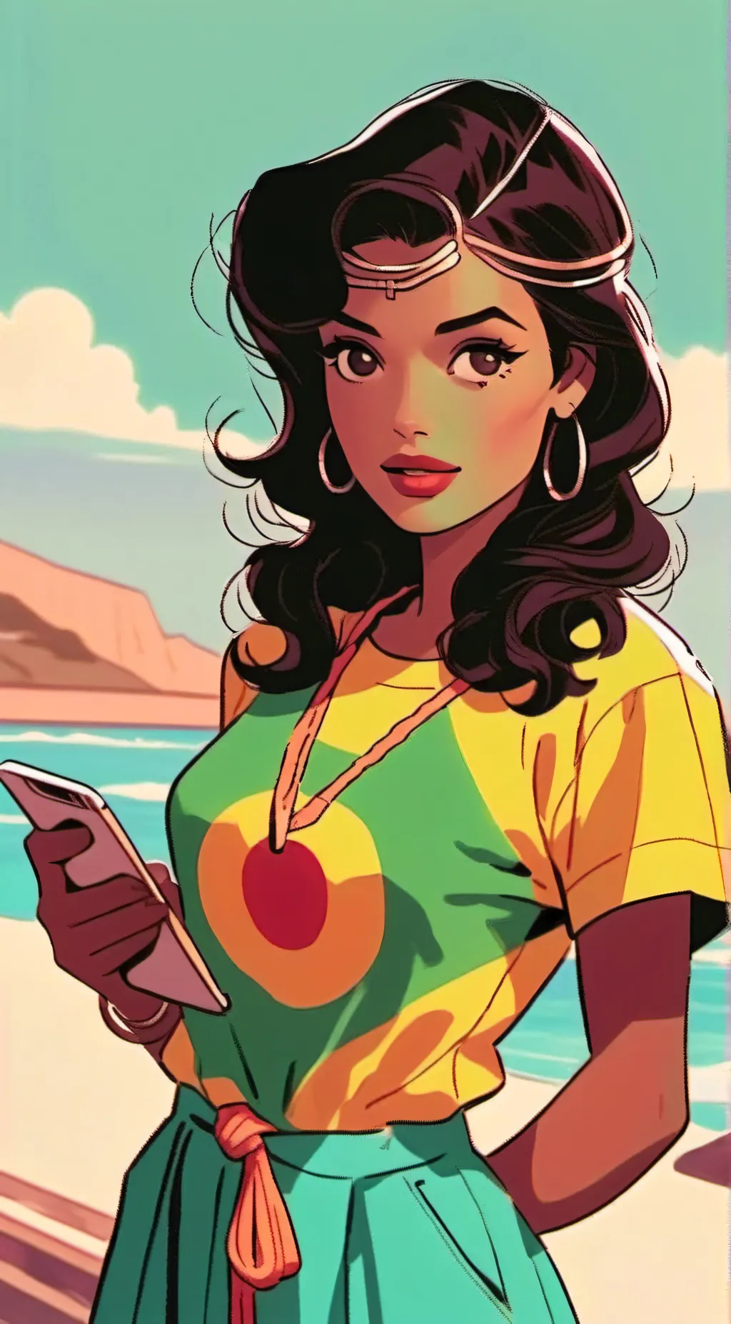 ai character: Thing background