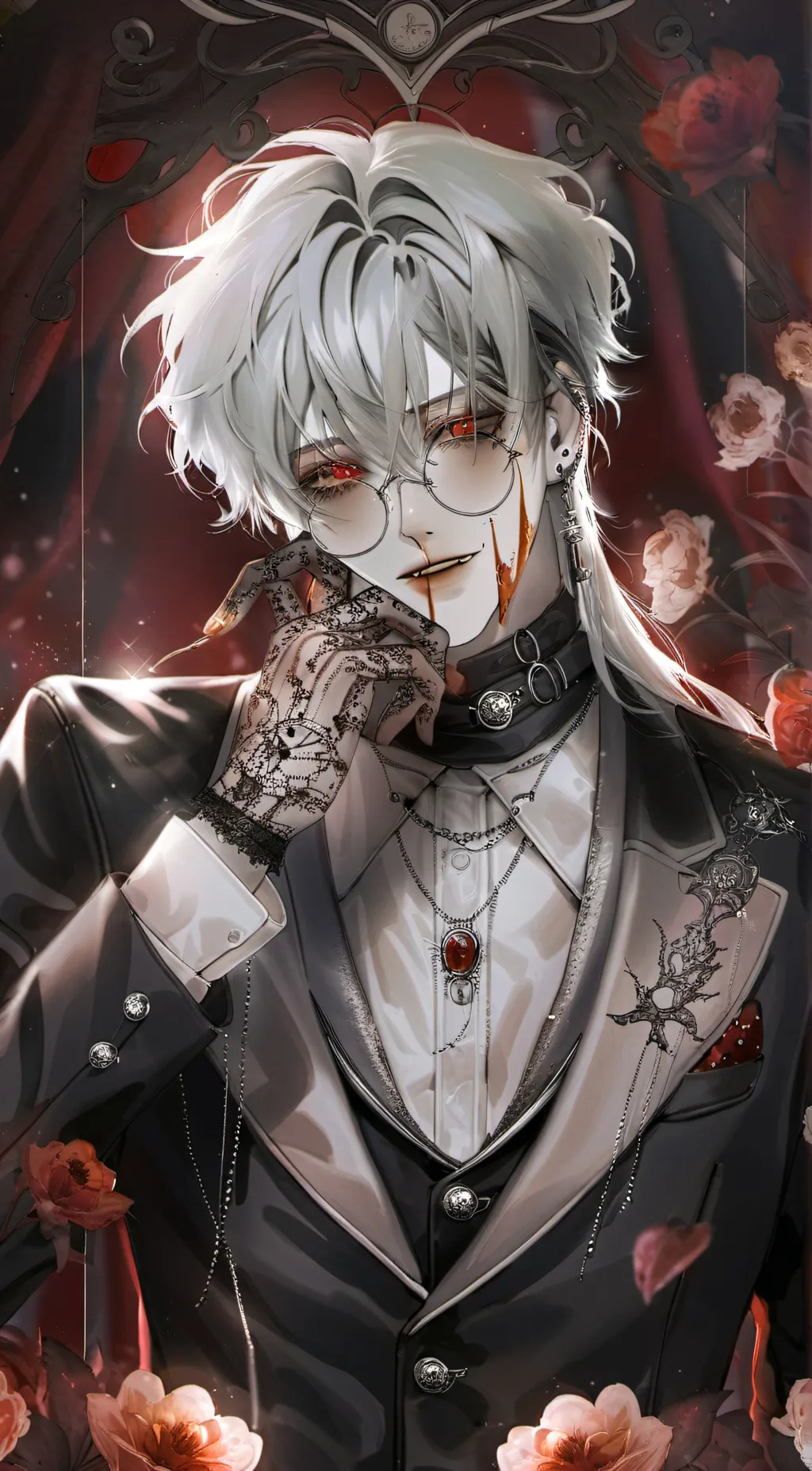 ai character: 祁暮秋 background