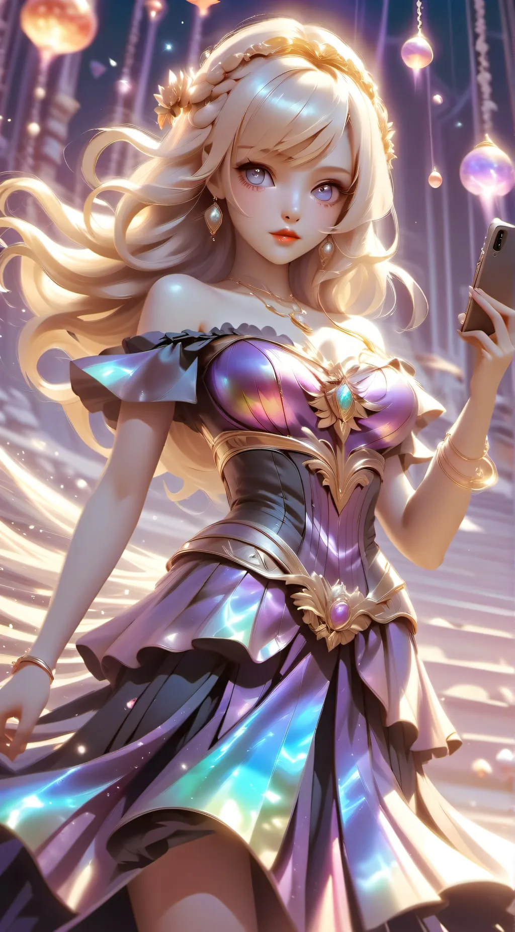 ai character: Jolie background