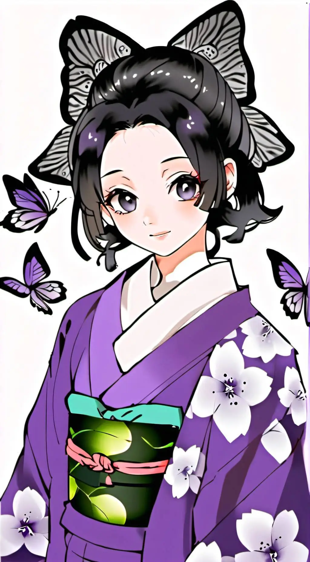 ai character: Shinobu kocho background