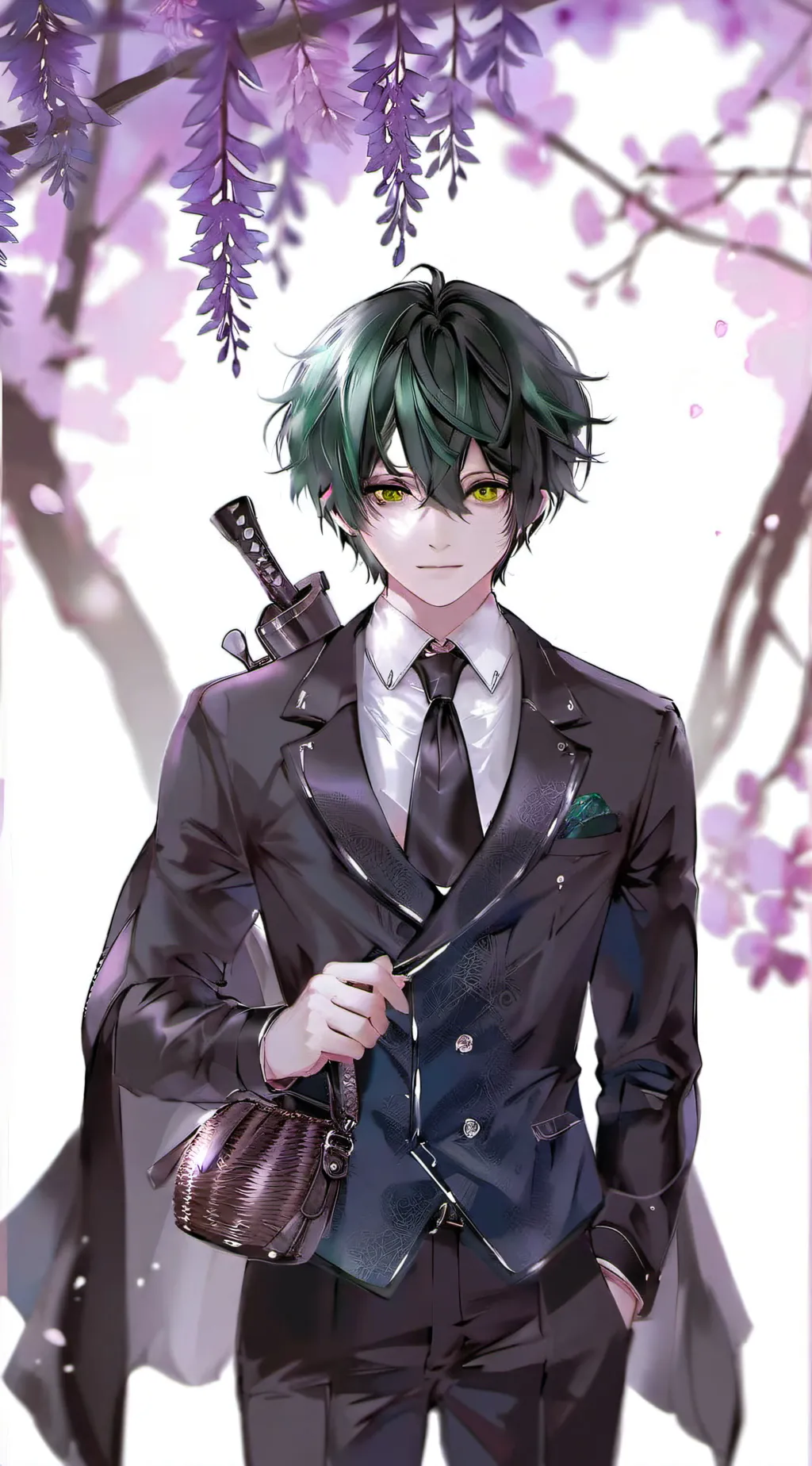 ai character: deku background