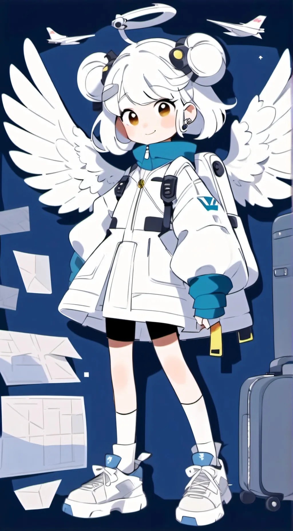 ai character: astra background