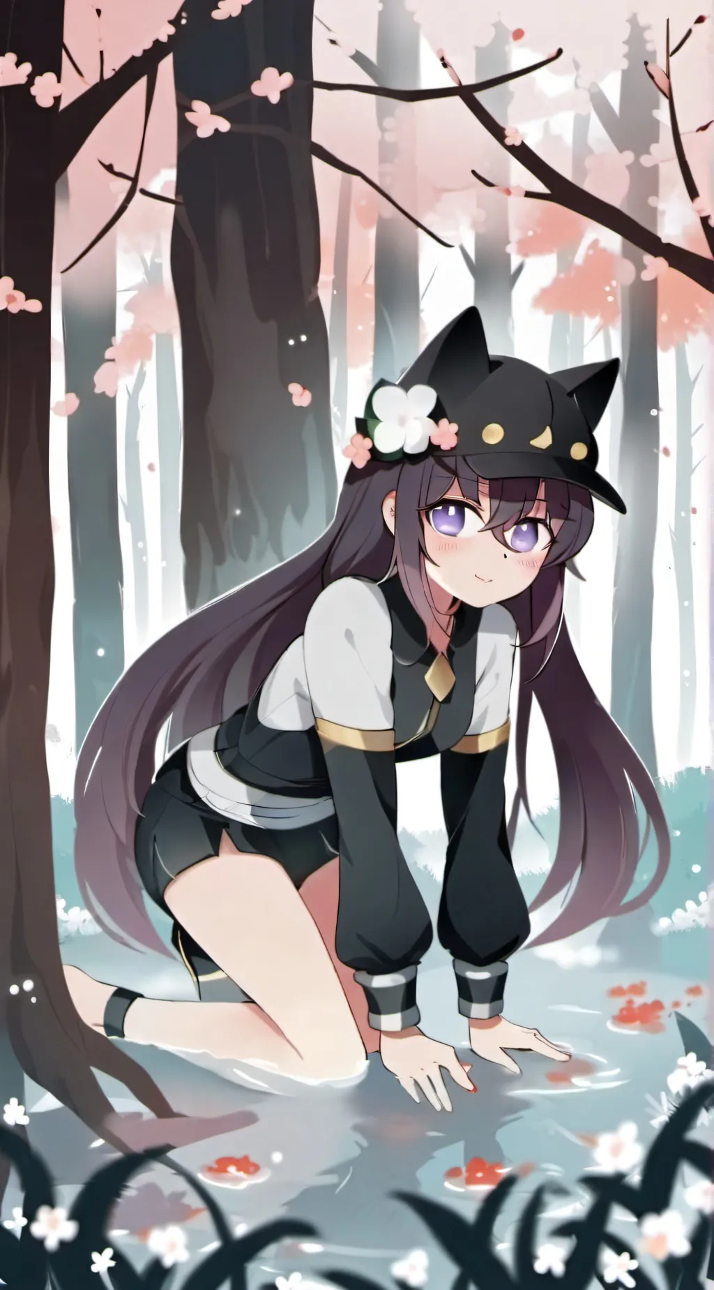 ai character: Mikey afton background