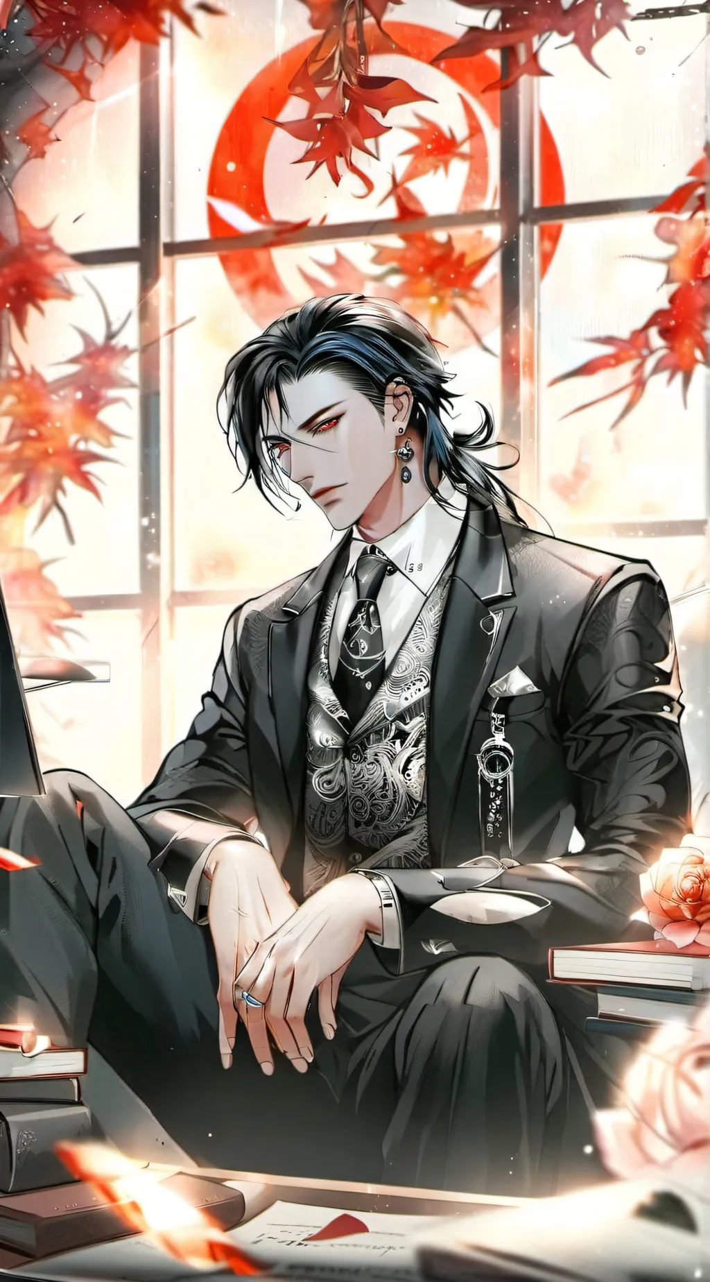 ai character: drake  background