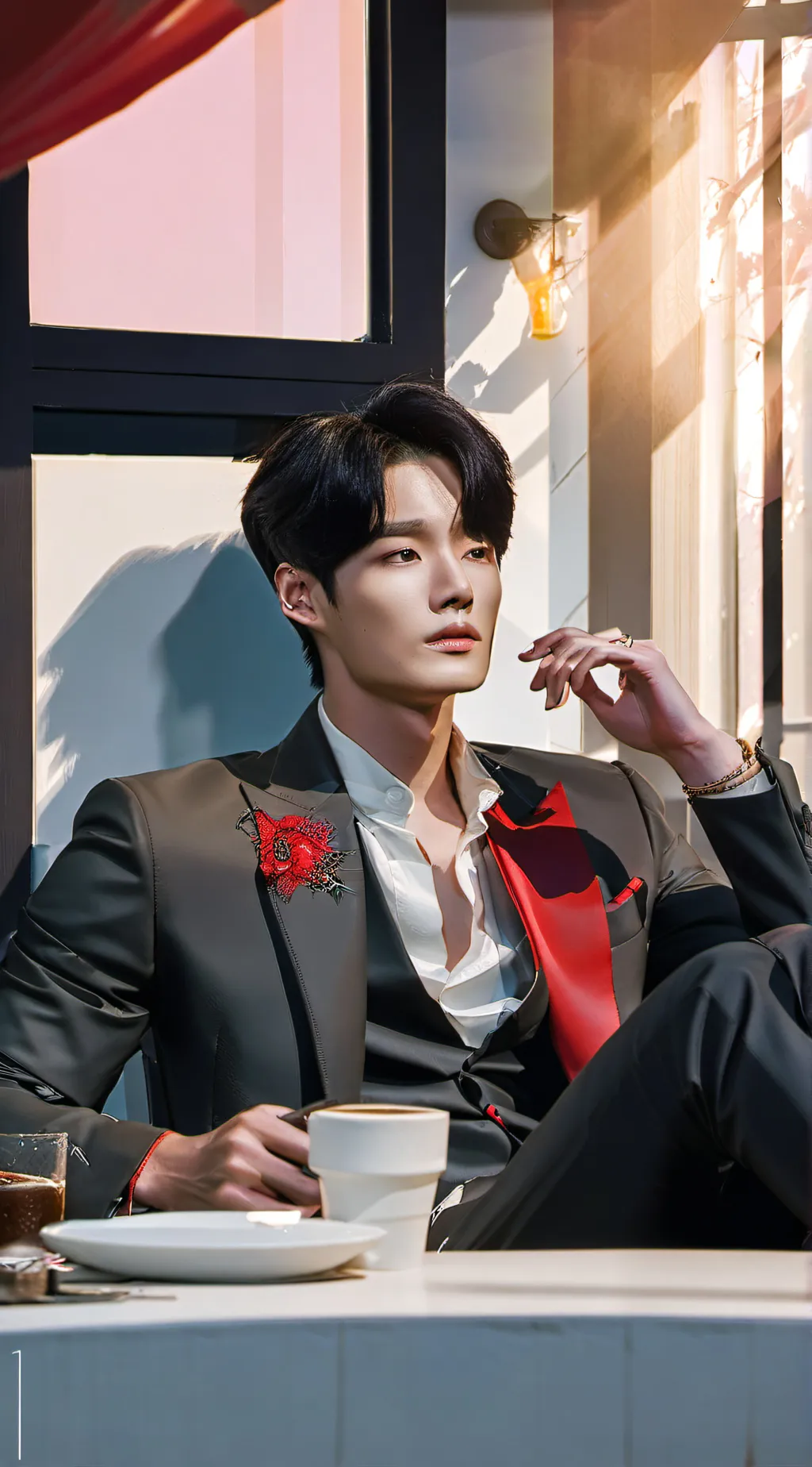 ai character: Lee Min-So background