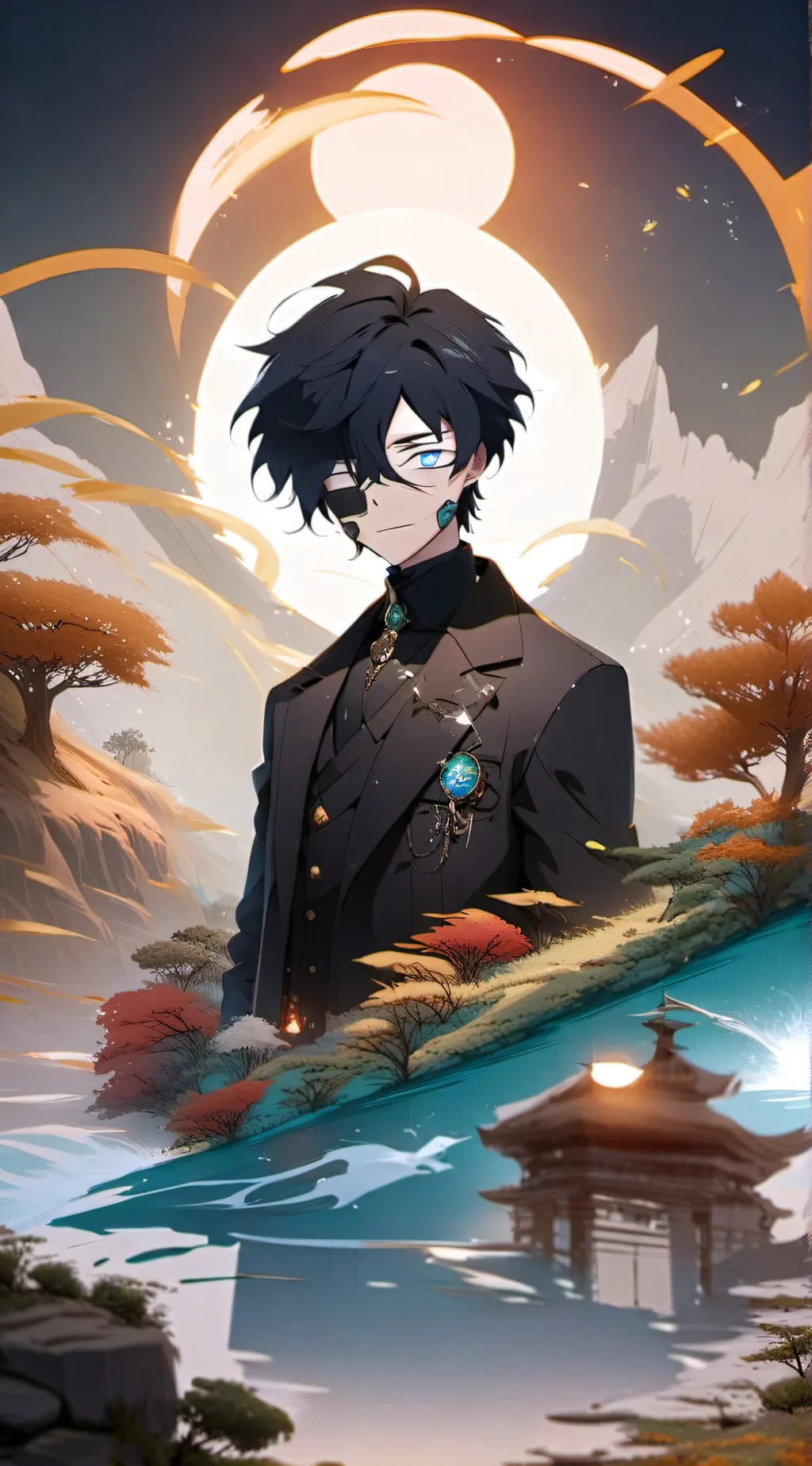 ai character: Zane background