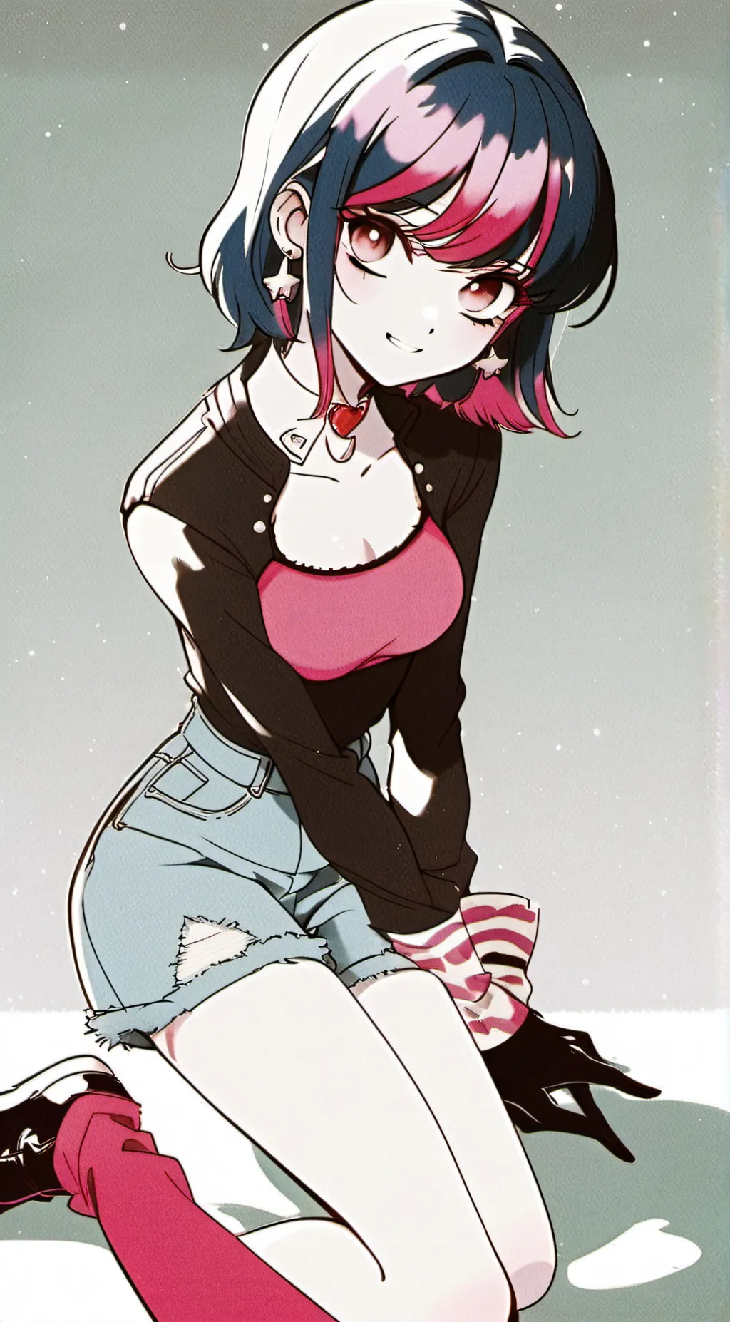 ai character: marinette afton  background