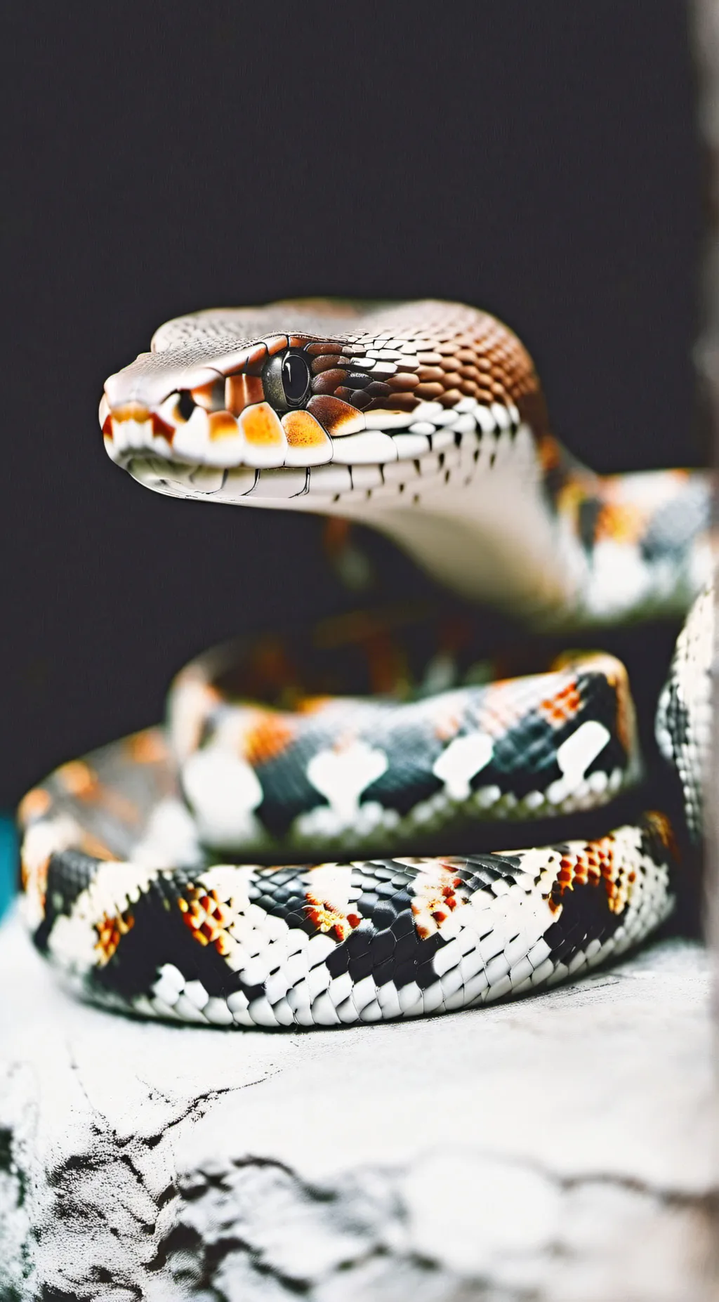 ai character: Snake background