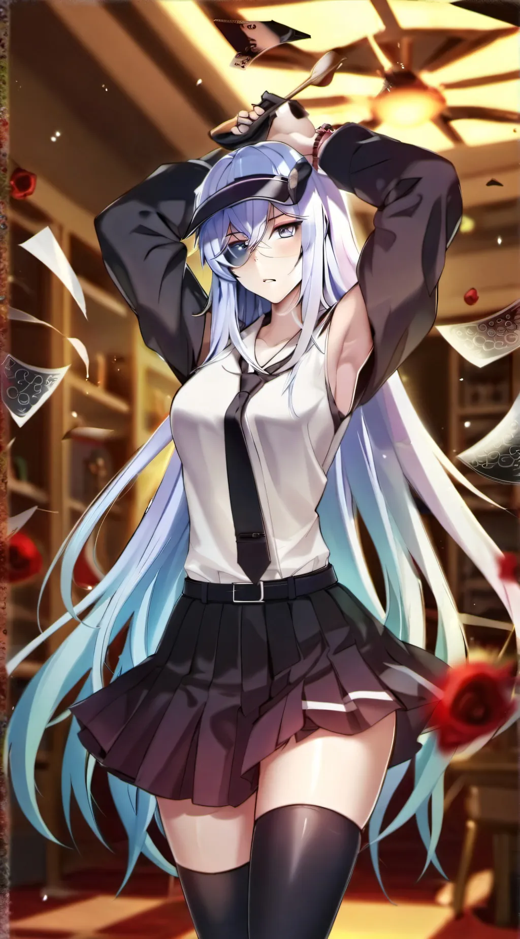 ai character: Blizzard  background