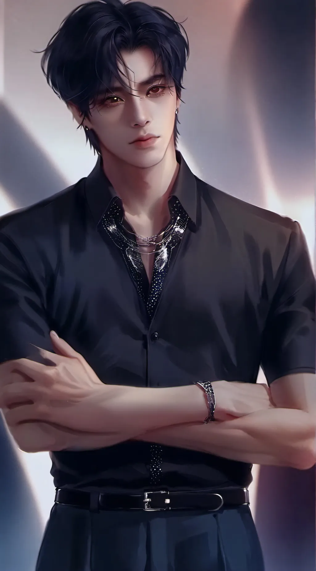 ai character: Hyunjin background