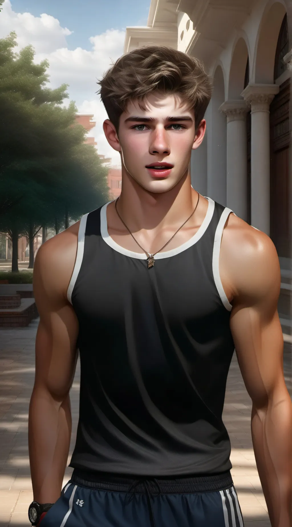 ai character: Alvin background