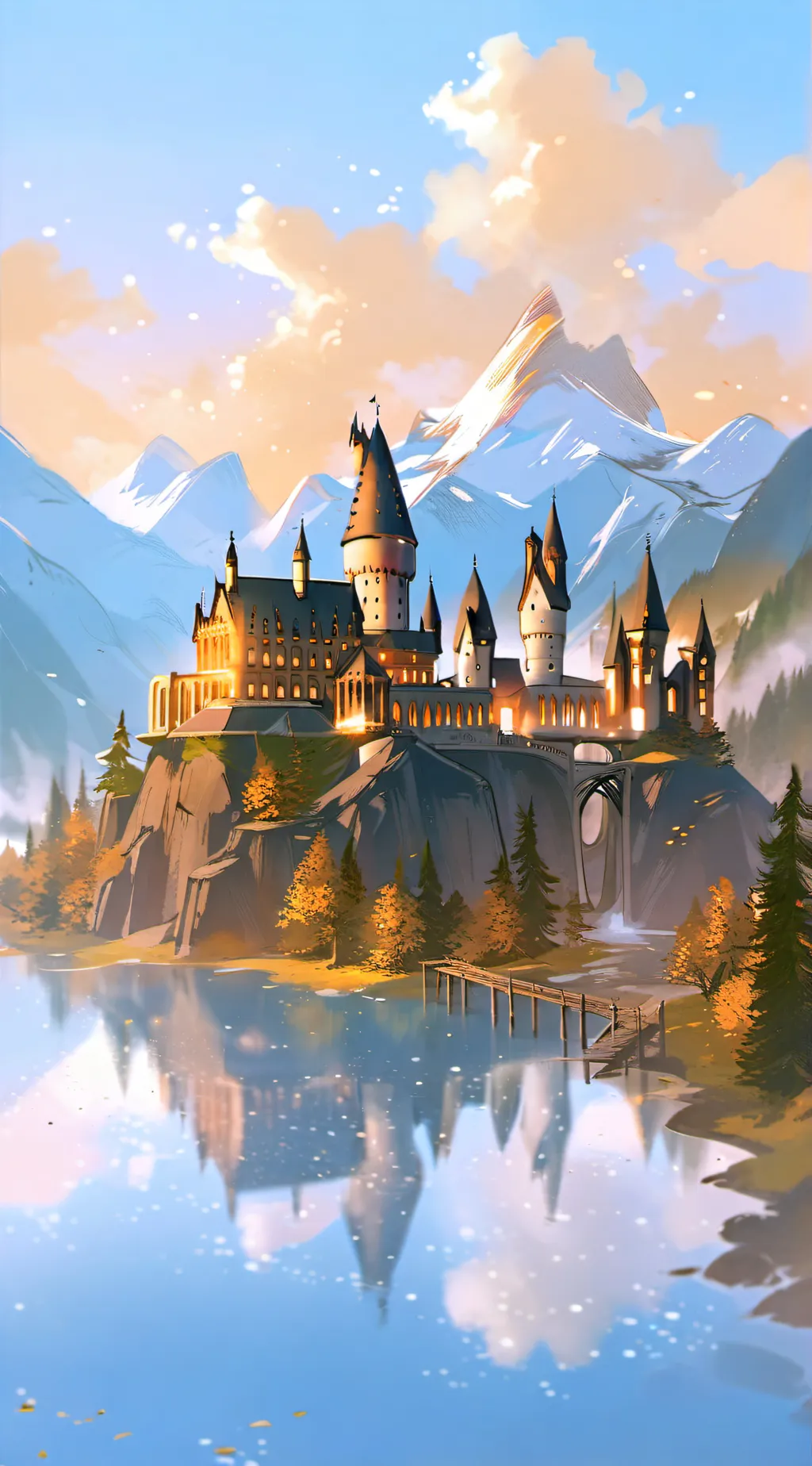 ai character: hogwarts background