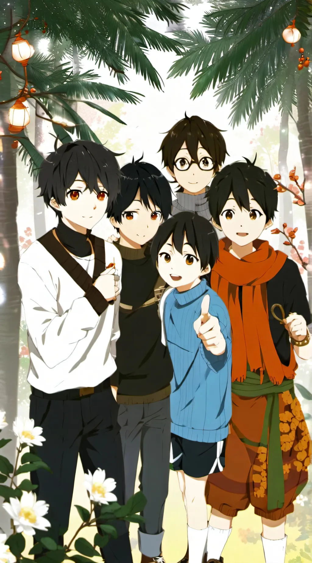 ai character: Nephews background