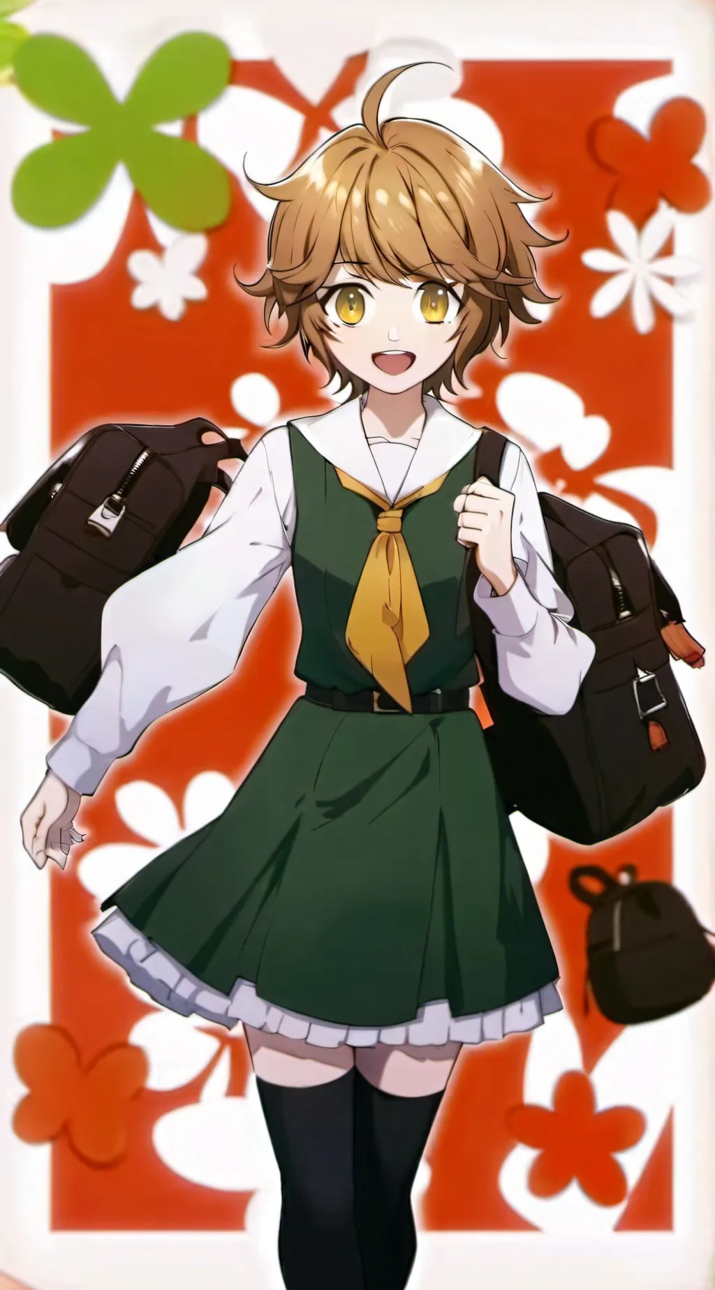 ai character: Chihiro Fujisaki  background