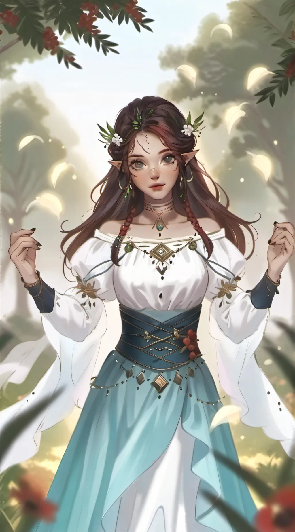 ai character: Lia background