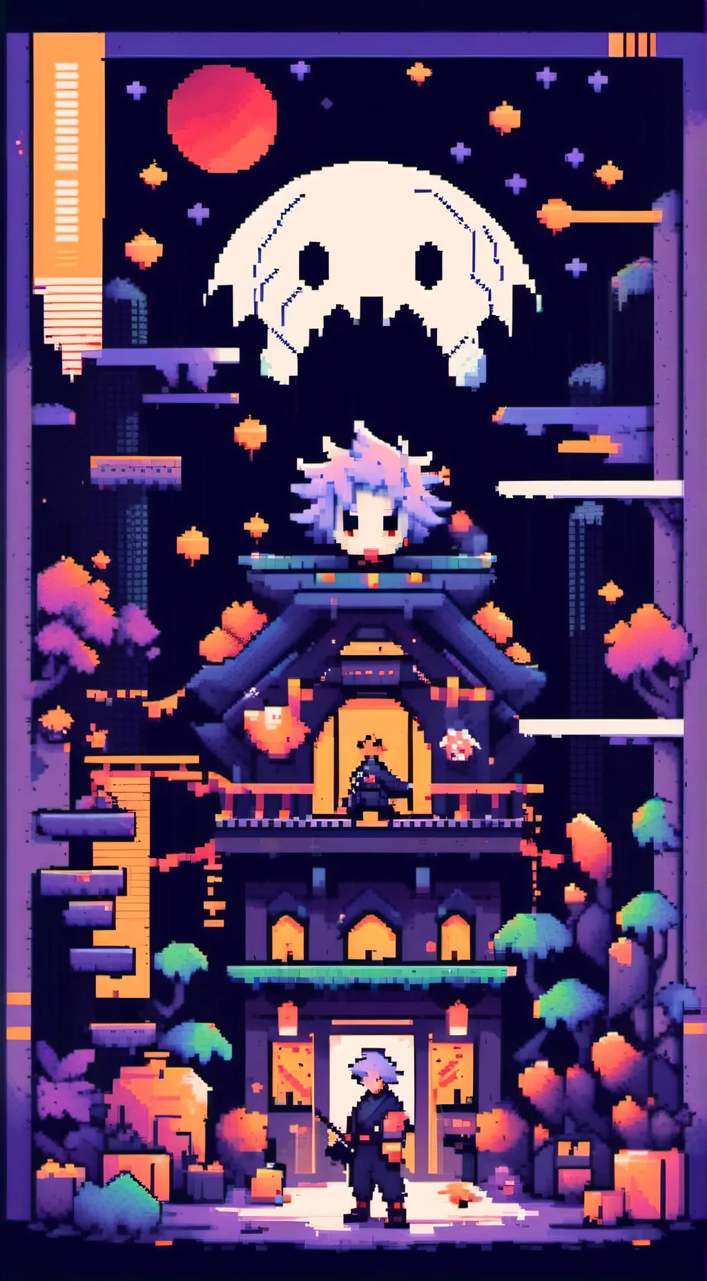 ai character: Joshua & Bakugo 3 background