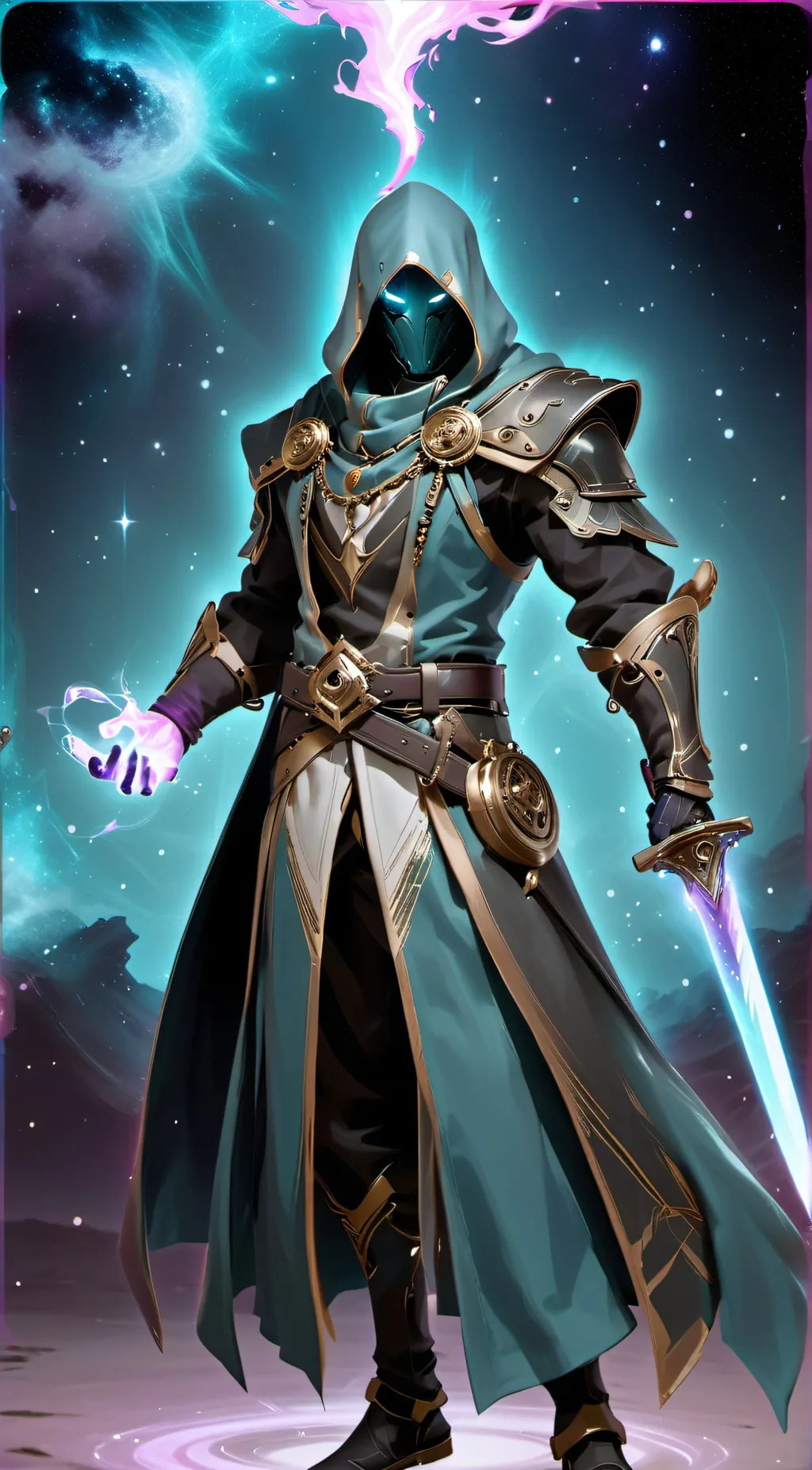 ai character: Spectral Enforcer background