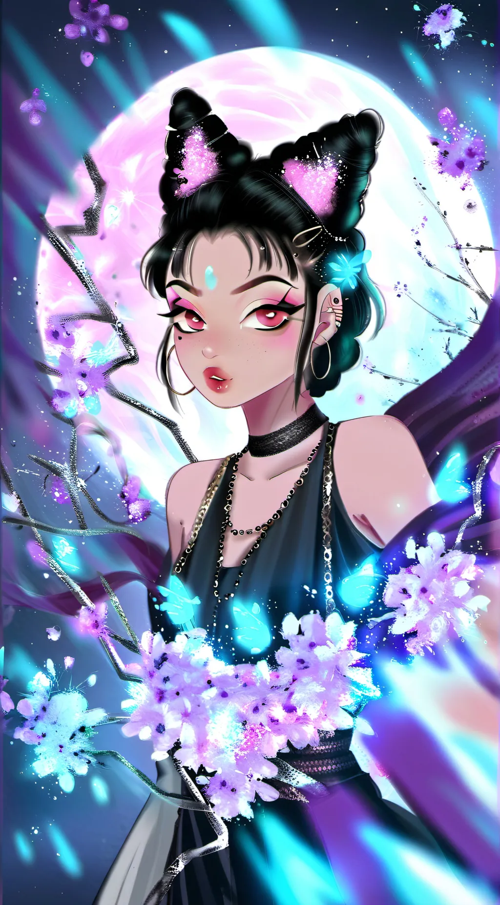 ai character: monster high background