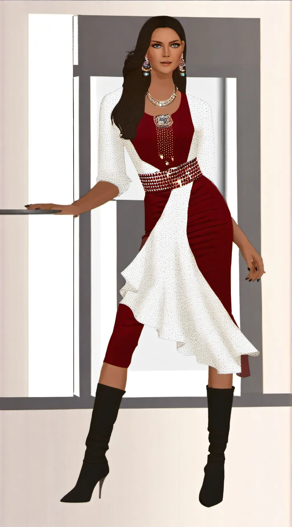 ai character: Miia background