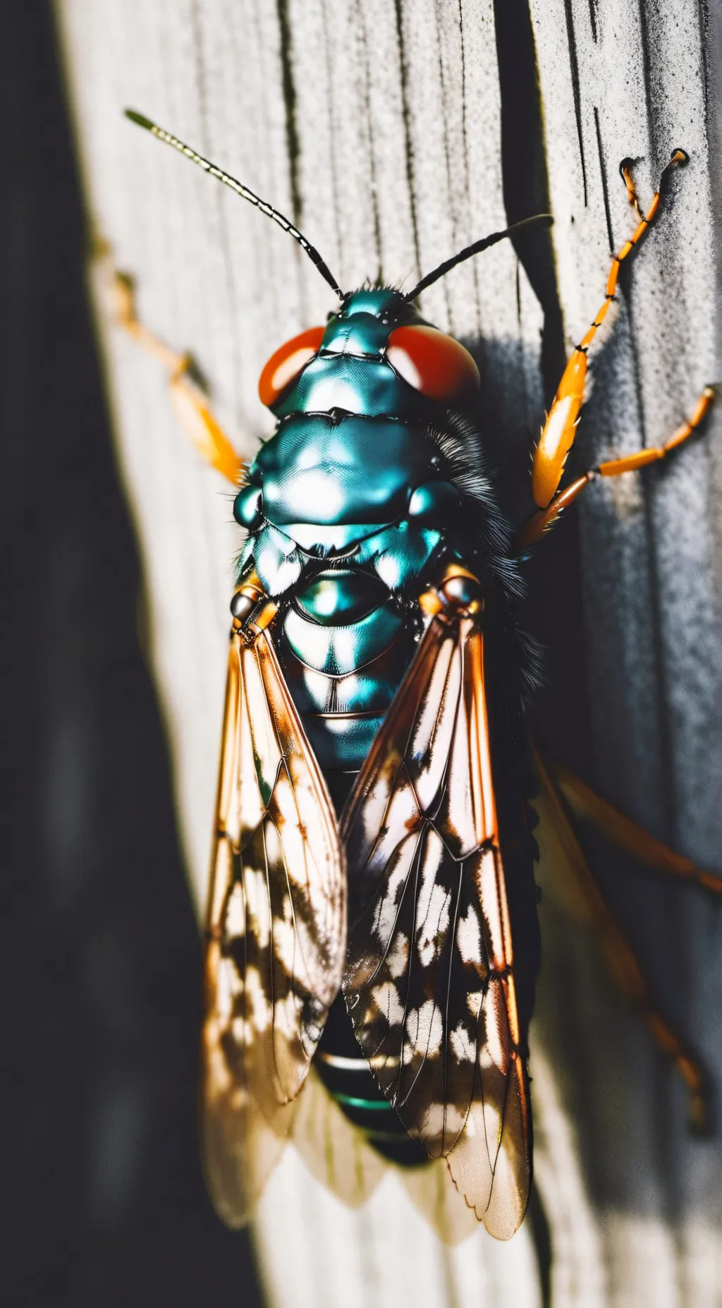 ai character: Cicada Uncle background