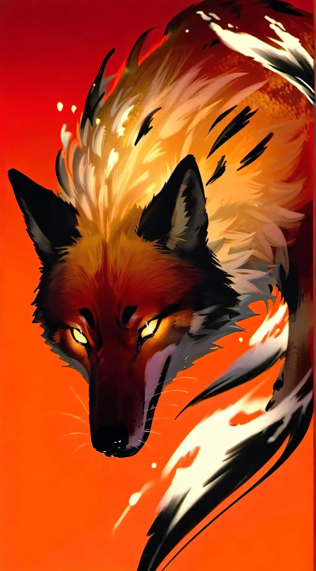 ai character: Kurama background