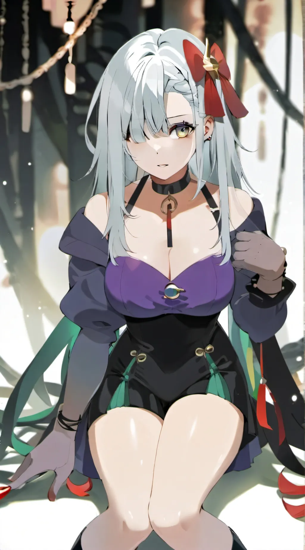 ai character: Sliver background