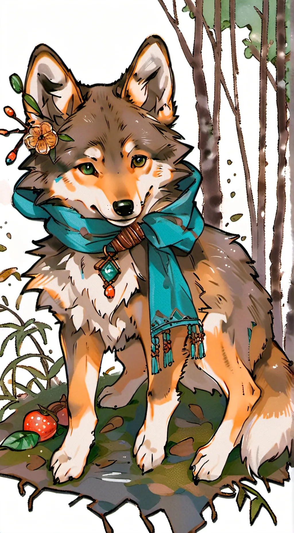 ai character: Luz’kuroi background