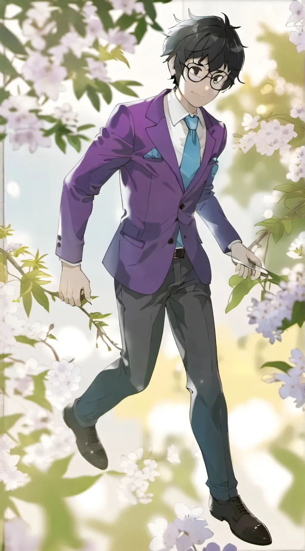 ai character: larry background