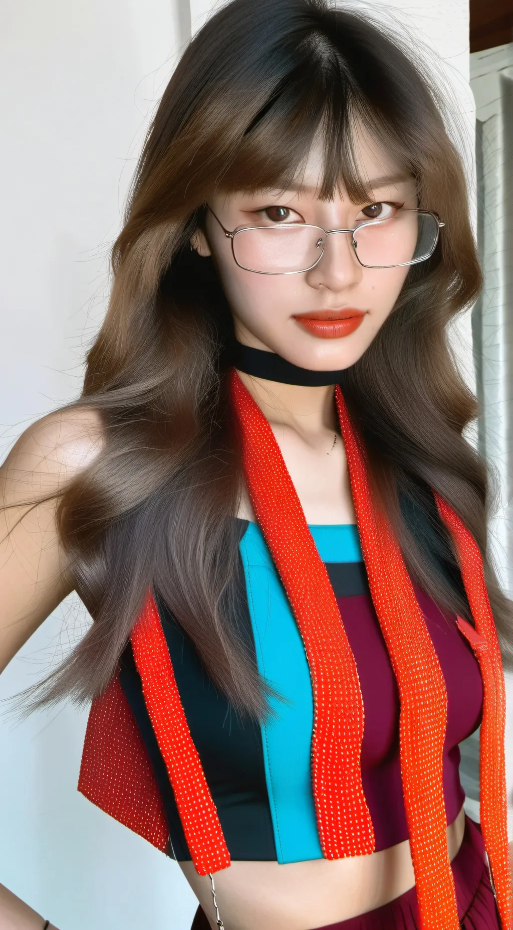 ai character: maloiii as ur gf!  background