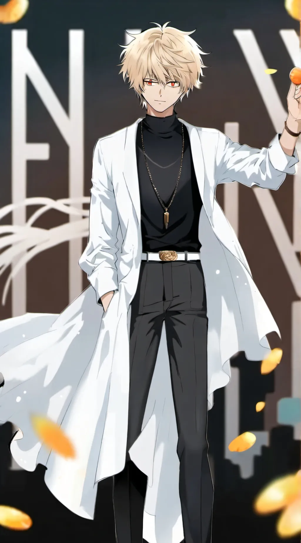 ai character: Bakugo family+OC background