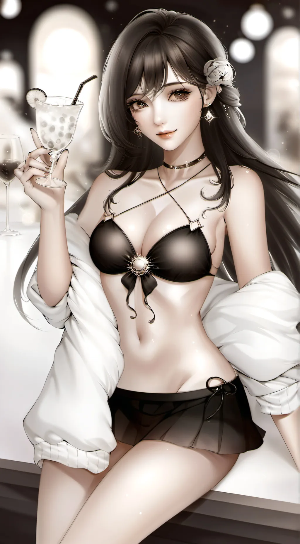 ai character: avery background