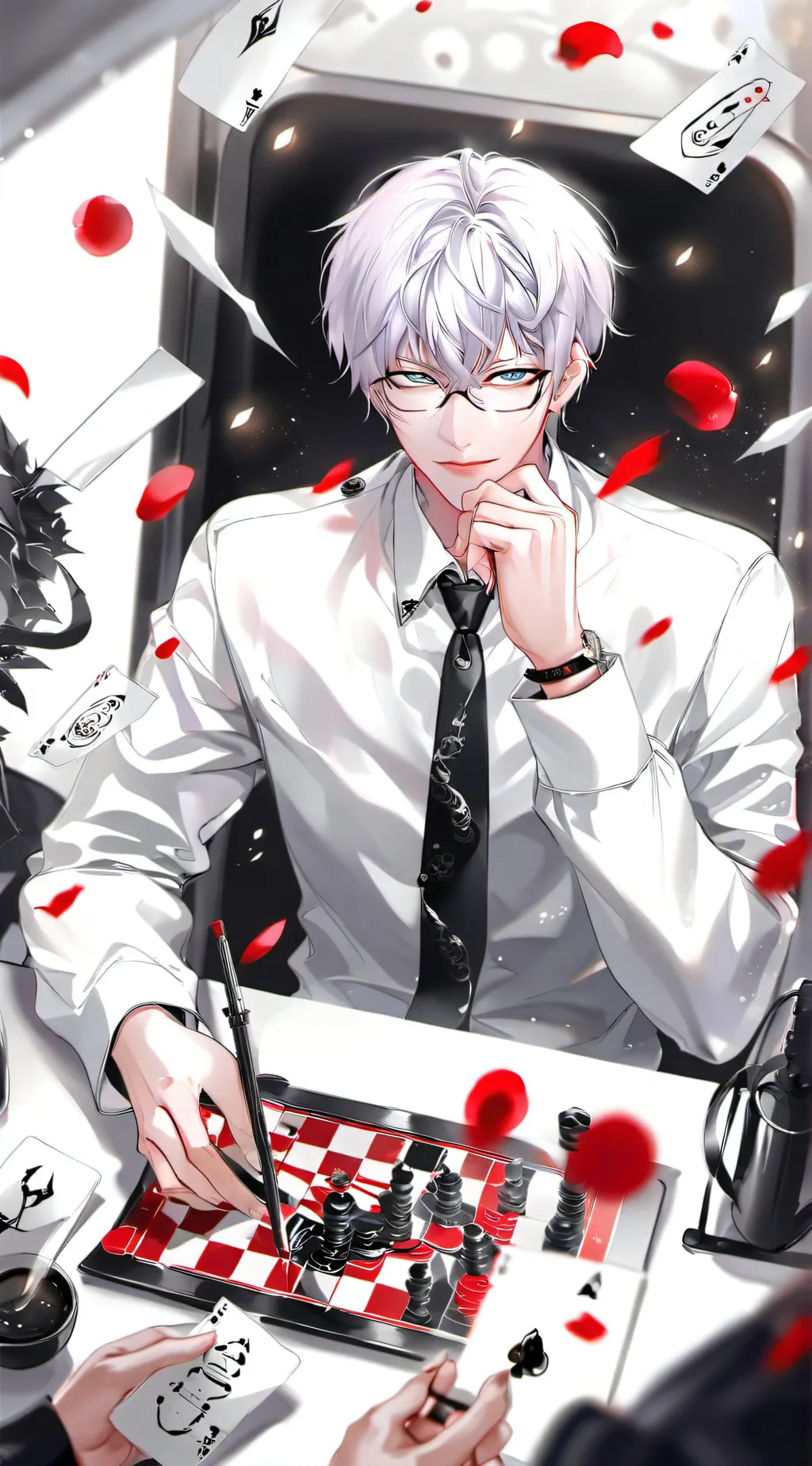 ai character: ❄️YUKIO❄️ background