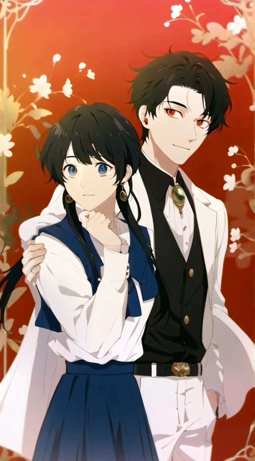 ai character: Amber and Jake background