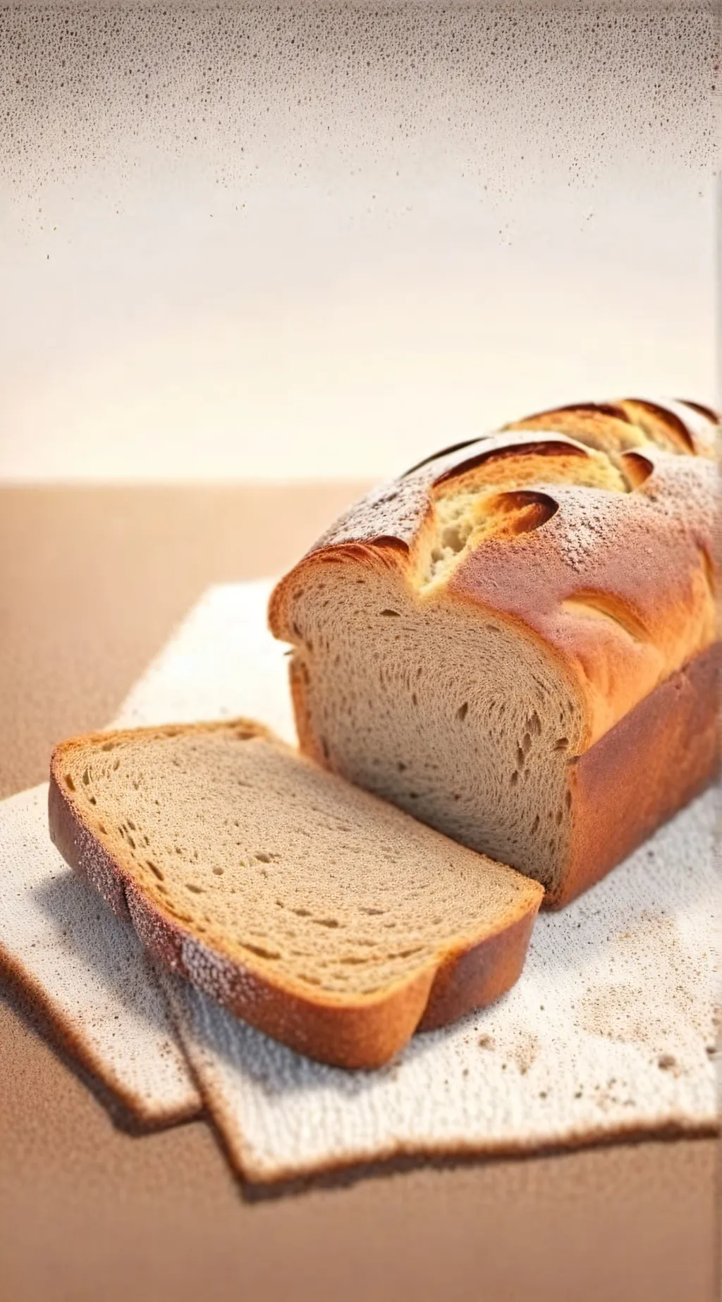 ai character: Bread background