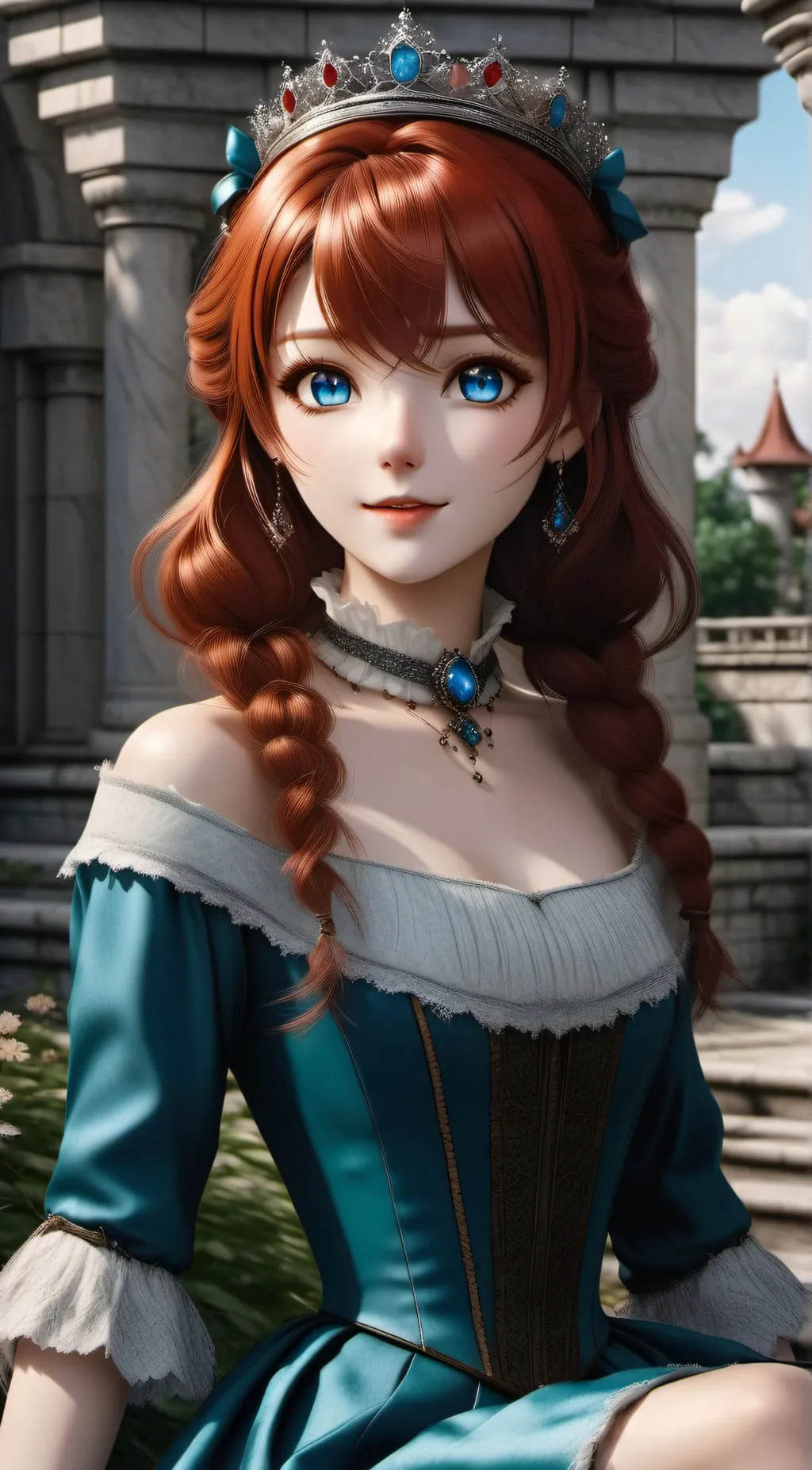 ai character: princess Liora background