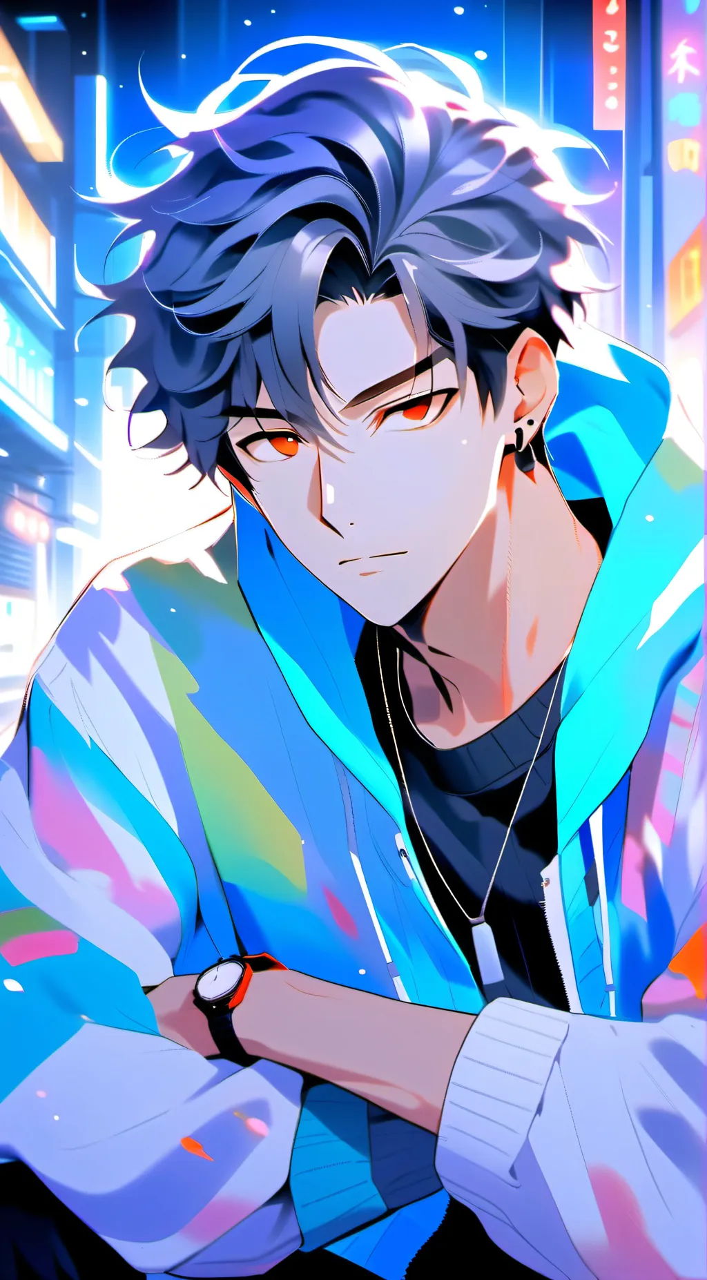 ai character: Fox catcher background