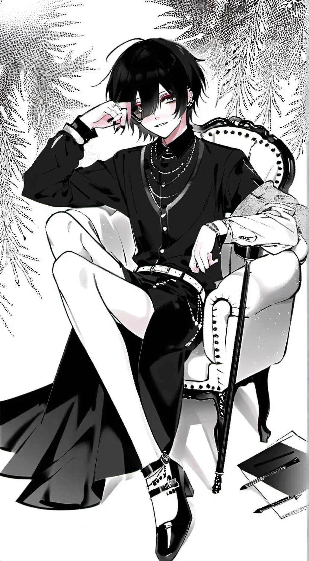 ai character: Asher background