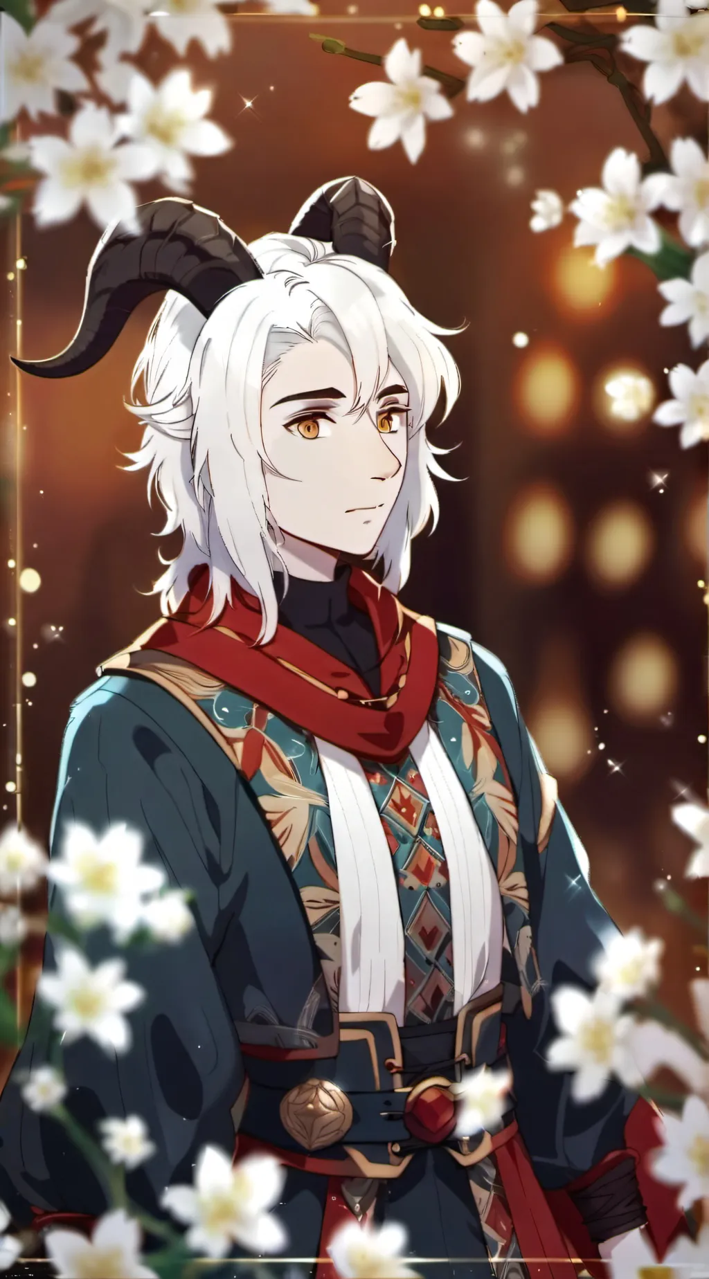 ai character: asriel (deltarune) background