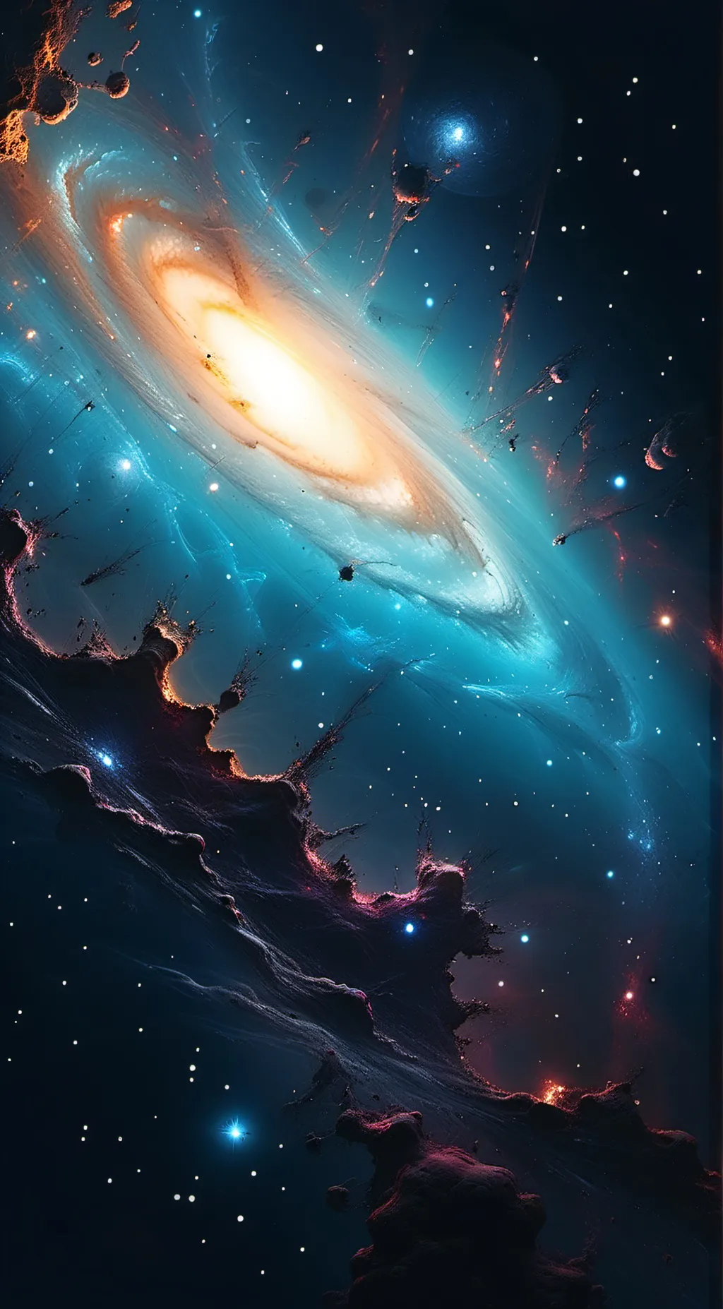 ai character: A breake background