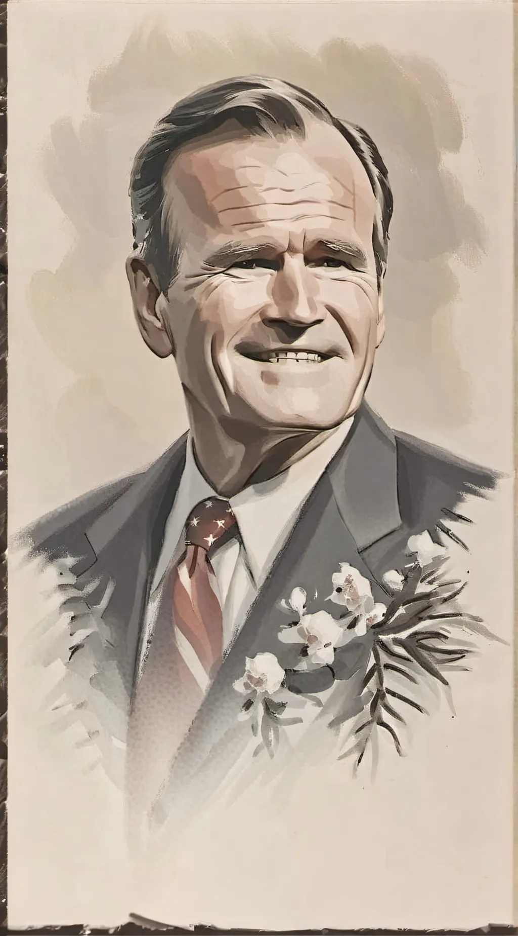 ai character: George H.W. Bush background