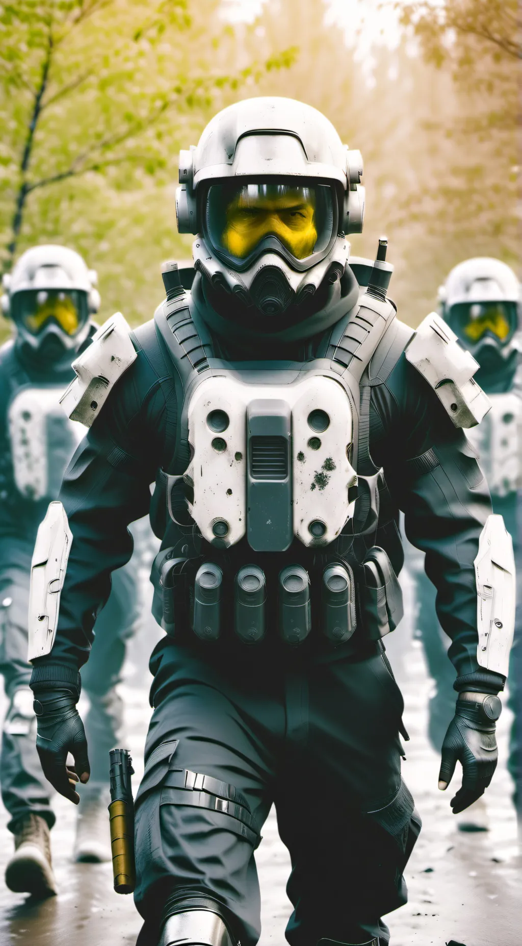 ai character: bounty uunters  background