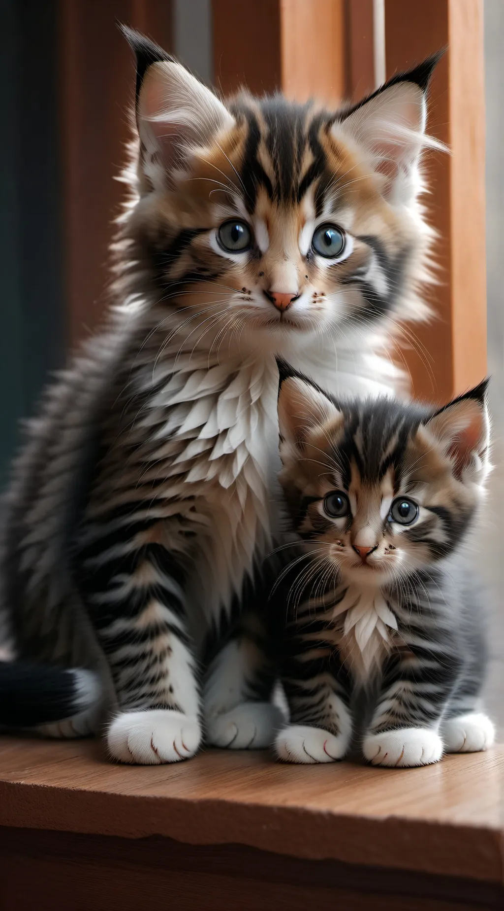 ai character: killer cat background