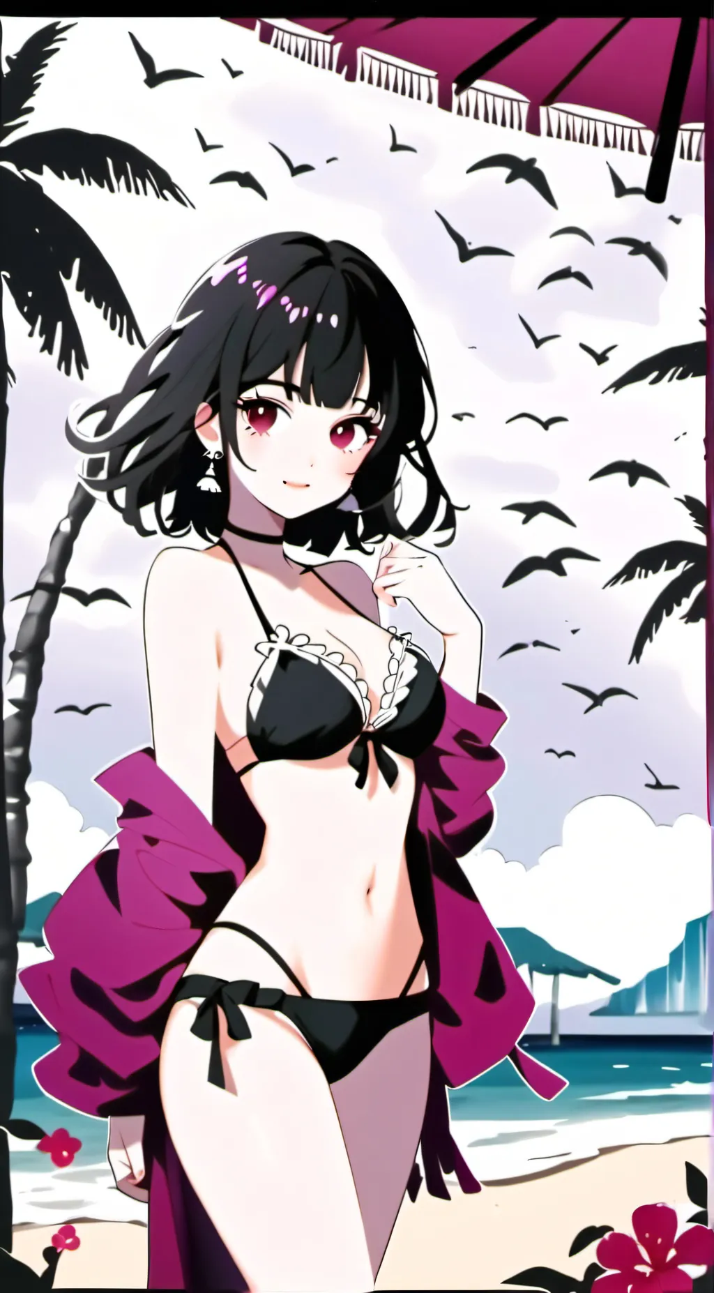 ai character: ✰Narii ♬✰♬ background