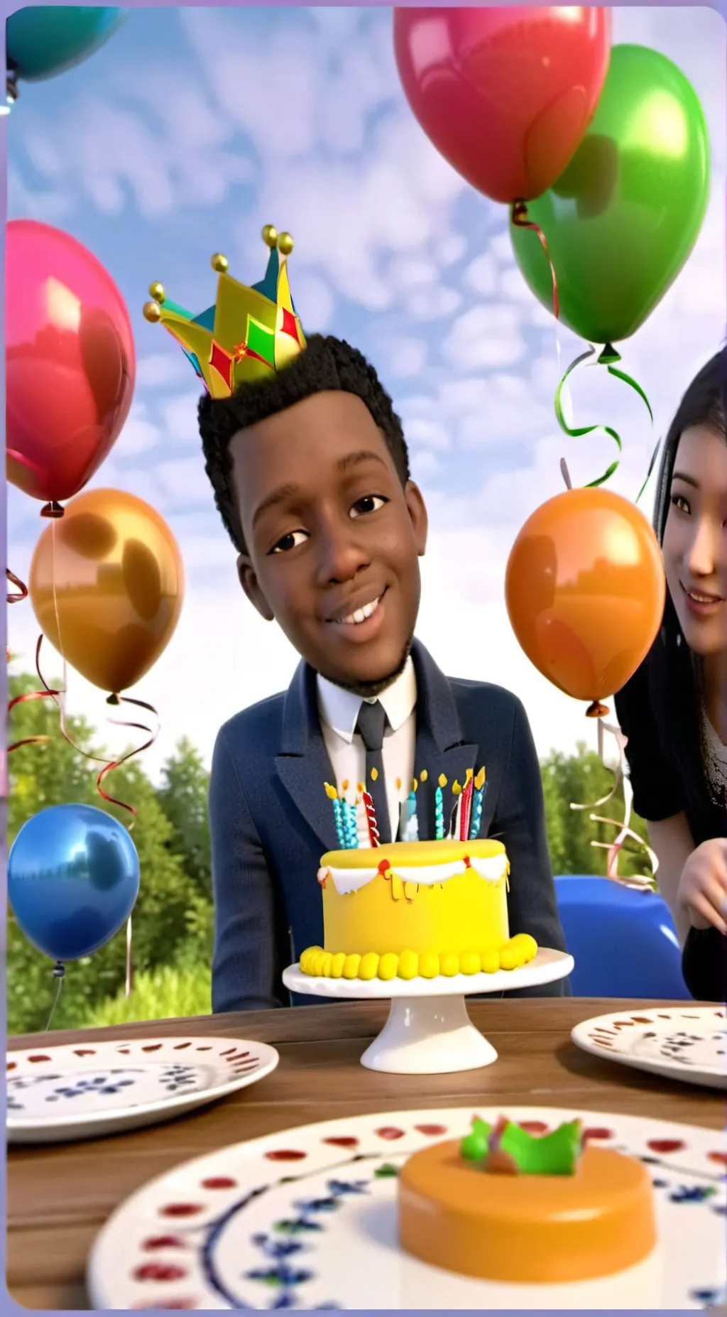 ai character: Mar background